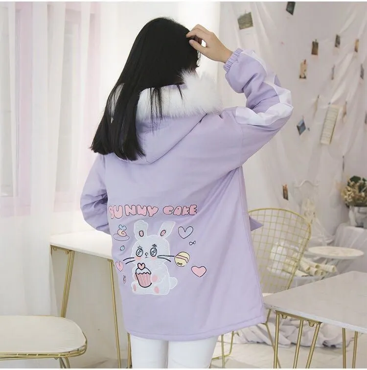 Sweet Bunny Cake Winter Coat