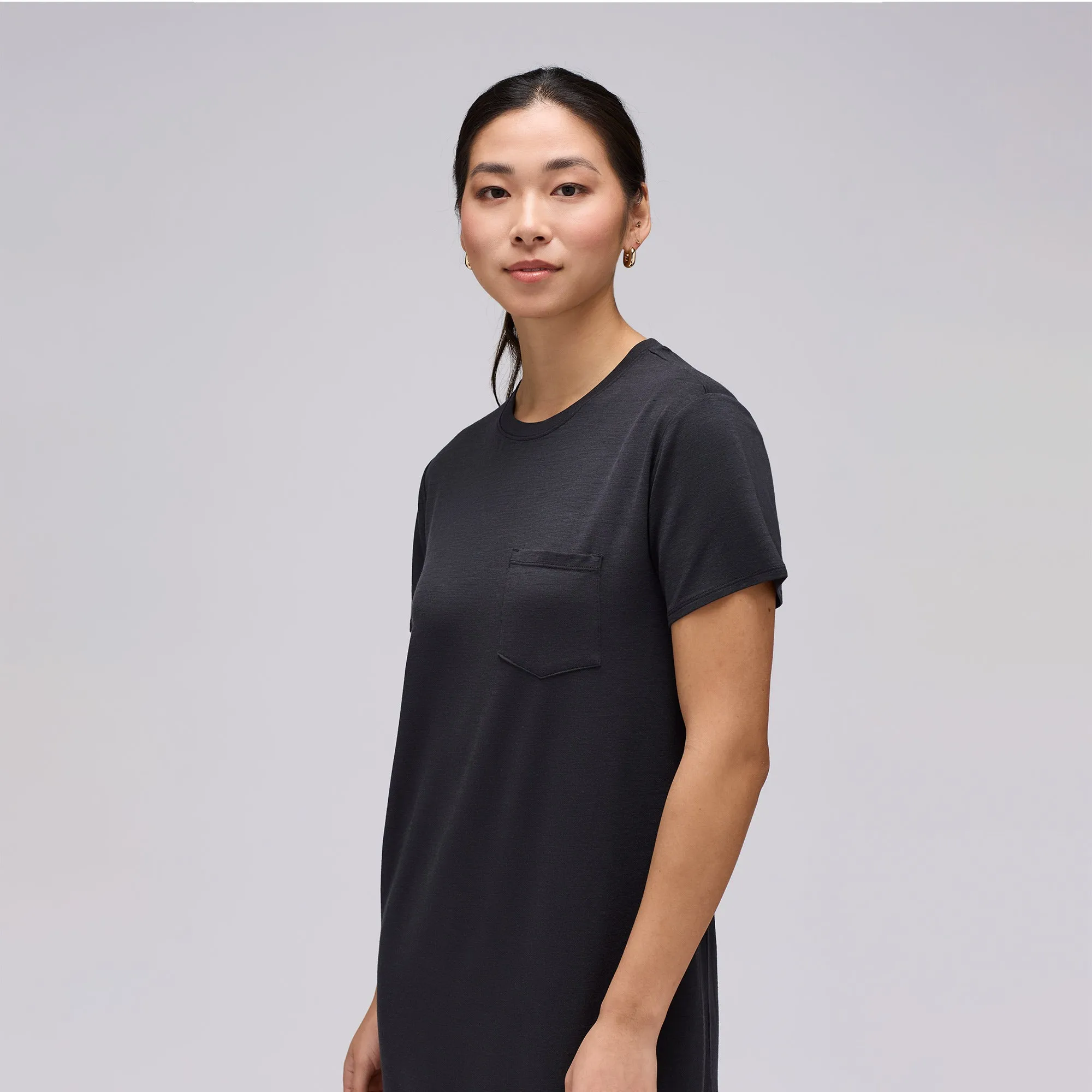 Women's Merino T-Shirt Dress