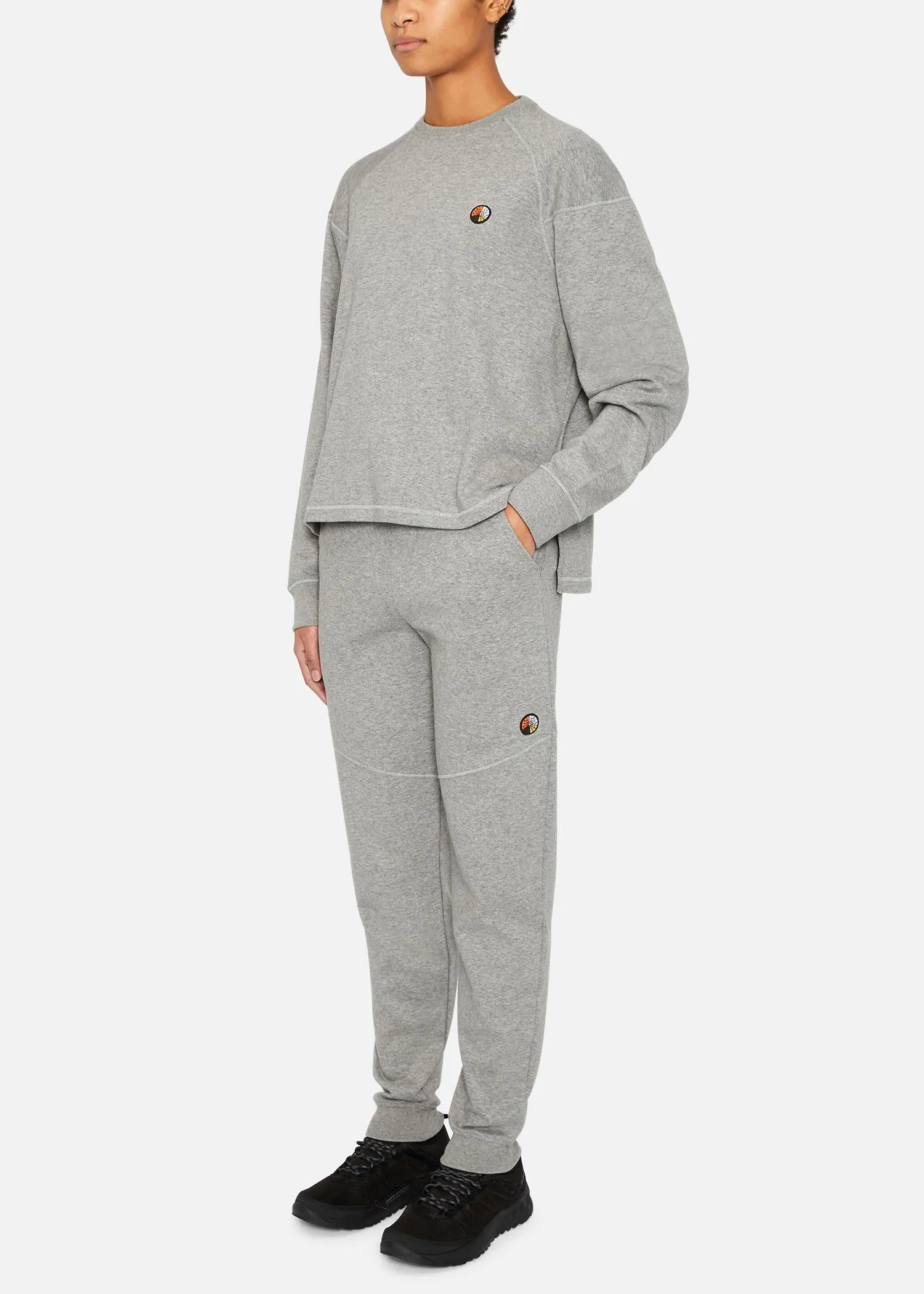 WOMENS SI CREW SWEAT (W) GREY