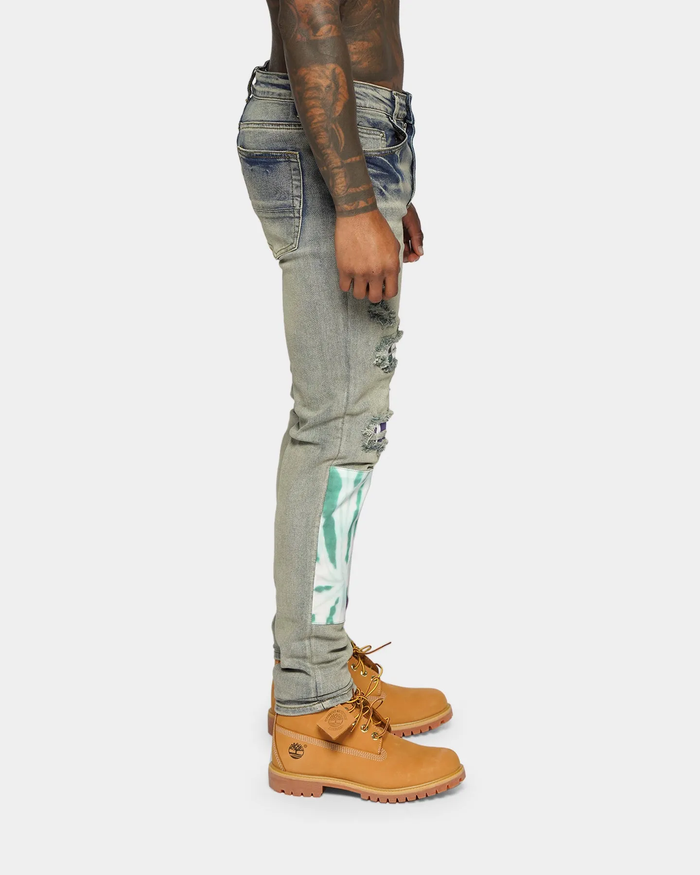 XXIII Nolen Tie Dye Jeans Blue