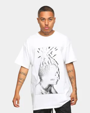 XXXTentacion Men's Bad Vibes Short Sleeve Vintage T-Shirt White